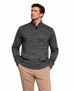 5934 - Campera Tejida Matizada TALLE ESPECIAL